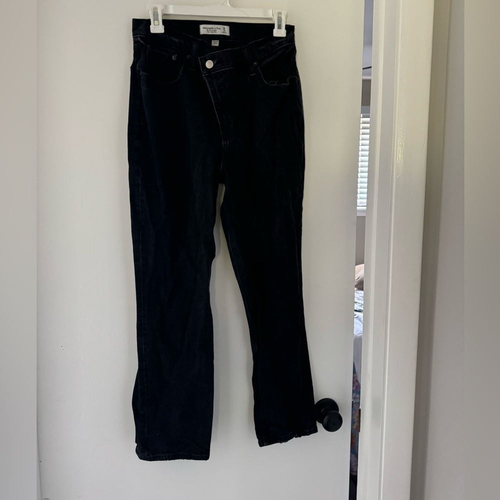 Abercrombie curve love cross waist jeans